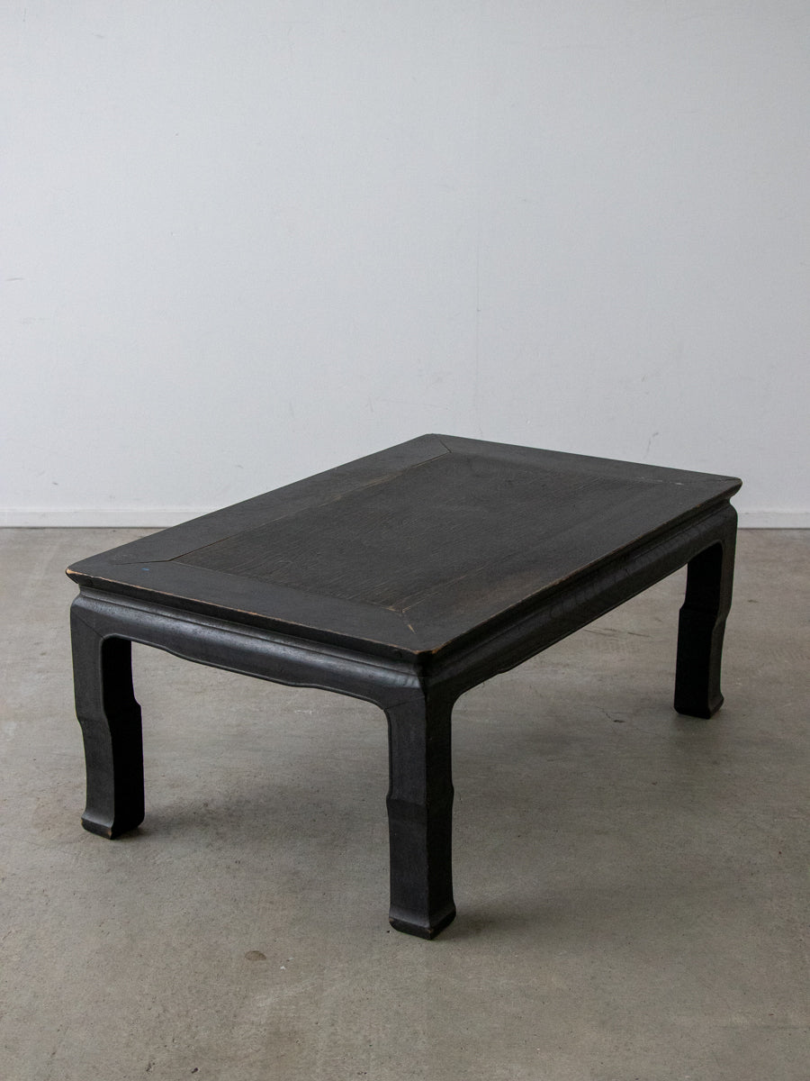 黒の李朝テーブル