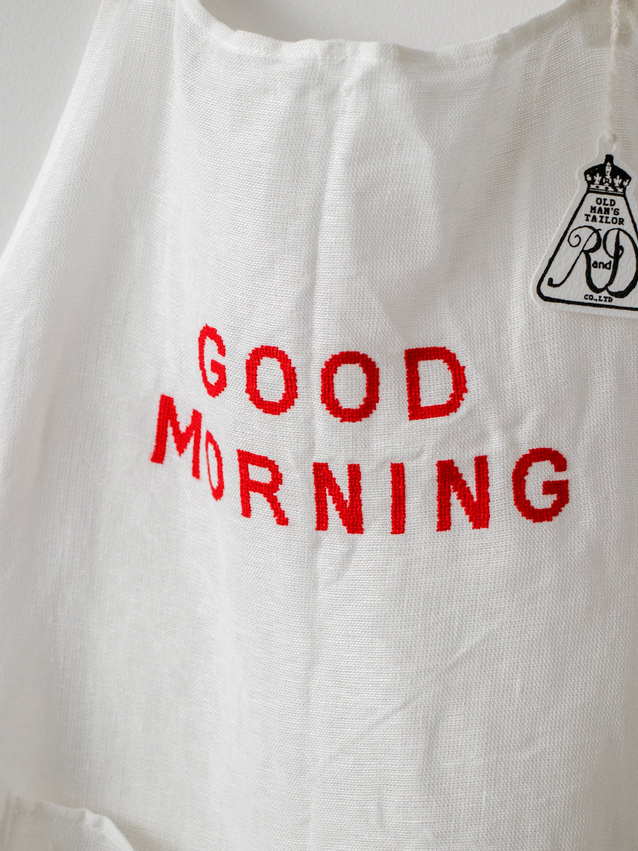 APRON B: Good morning